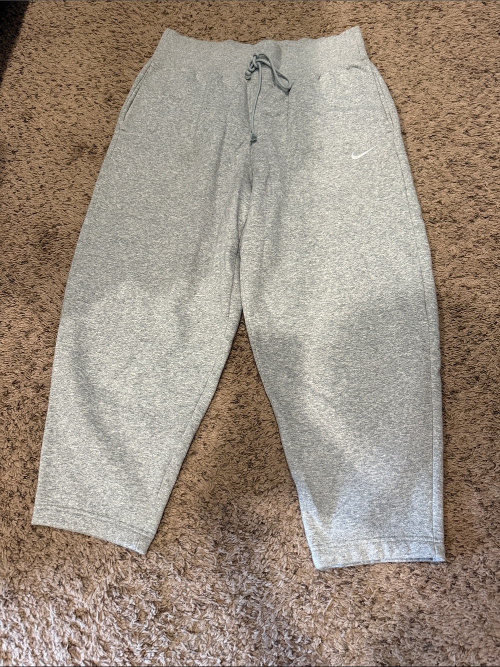 Women NIKE straight leg sweats